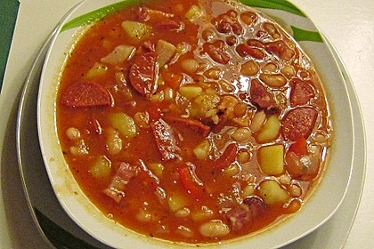 Serbische Bohnensuppe 8