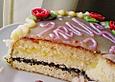 Kleine Marzipan-Mohntorte
