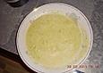 Zucchinicremesuppe mit Tomaten