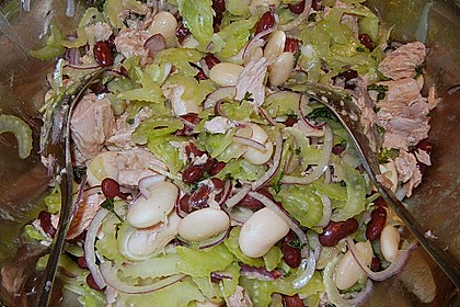 Bohnen-Thunfisch-Salat