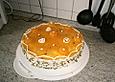Pfirsichtorte mit Joghurtcreme