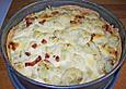 Blumenkohlquiche mit Speck