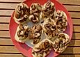 Bruschetta mit Champignons