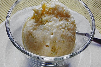 Mango-Wei&szlig;wein Sorbet