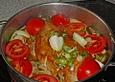 Putenbrust in Apfelso&szlig;e