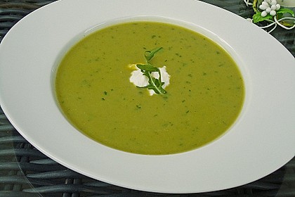 Brokkoli-Rucola-Suppe 3