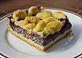 Zwetschgenkuchen mit Mohnquark + Butterstreuseln
