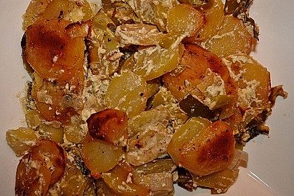 Kartoffel-Lauch Auflauf 5