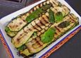 Gegrillte Zucchini mit Minze