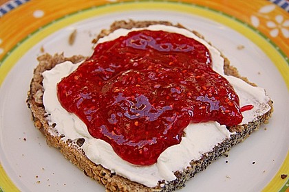 Rhabarber-Himbeer-Marmelade mit Kokos