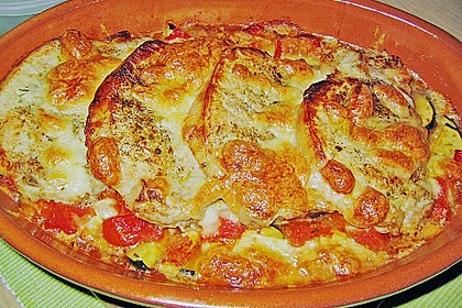 Mediterrane Ofensteaks mit Gem&uuml;se