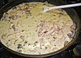 H&auml;hnchengeschnetzeltes mit Champignons
