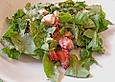 Rucola-Erdbeersalat mit Feta