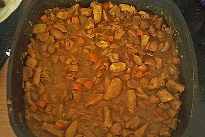 Cremiges Curry-Hühnchen mit Gemüse 29