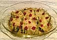 Gratinierte Zucchinir&ouml;llchen mit Spinatf&uuml;llung
