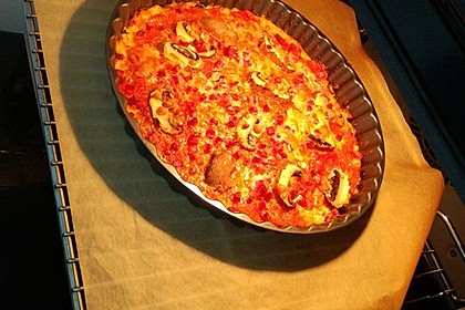 Low Carb Pizzaboden aus Blumenkohl 76