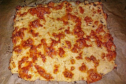 Low Carb Pizzaboden aus Blumenkohl 41