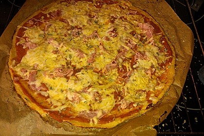Low Carb Pizzaboden aus Blumenkohl 37