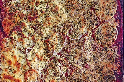 Low Carb Pizzaboden aus Blumenkohl 42