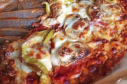 Low Carb Pizzaboden aus Blumenkohl 29