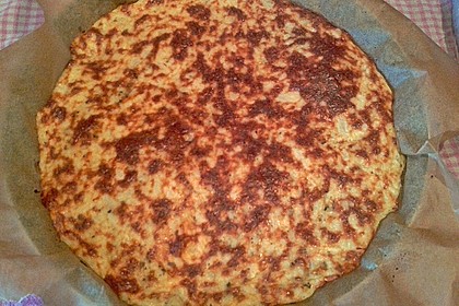 Low Carb Pizzaboden aus Blumenkohl 43