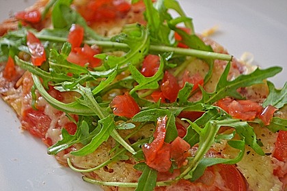 Low Carb Pizzaboden aus Blumenkohl 2