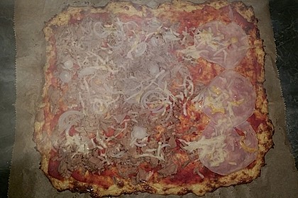 Low Carb Pizzaboden aus Blumenkohl 119