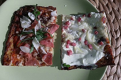 Low Carb Pizzaboden aus Blumenkohl 121