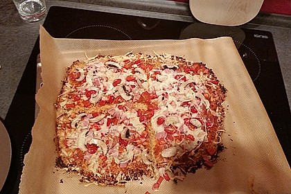 Low Carb Pizzaboden aus Blumenkohl 118