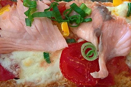 Low Carb Pizzaboden aus Blumenkohl 31