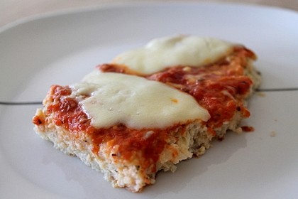 Low Carb Pizzaboden aus Blumenkohl 27