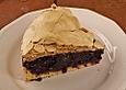 Holunderkuchen mit Zimtbaiser