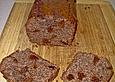 Pflaumenkuchen aus schwarzen Bohnen