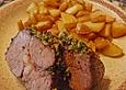 Braten vom Kabier - Siedfleisch mit Kr&auml;uterkruste