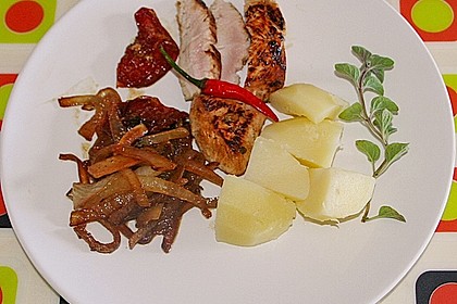Carne Fiesta-pikantes gebratenes Fleisch 2