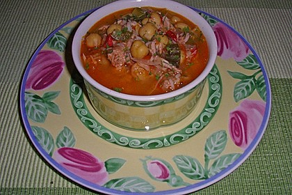 Don Diegos Sopa de garbanzos con at&uacute;n