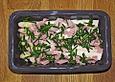 Versunkener Spargel