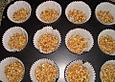 Quark-Nuss Muffins mit Krokanthaube