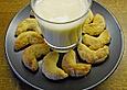 Vanille-Pudding Kipferl (vegan)