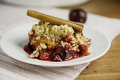 Zwetschgen-Crumble 1