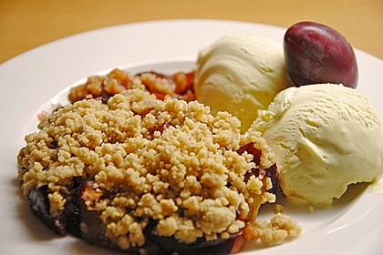 Zwetschgen-Crumble 2