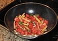 Gebratener Spargel mit Erdbeeren