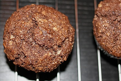 Heidelbeer- und Schokoladenmuffins mit Joghurt 8