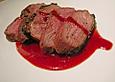 Gegrillte Entenbrust mit Pflaumen-Portwein Sauce