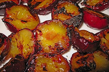 Gegrillte Entenbrust mit Pflaumen-Portwein Sauce 1