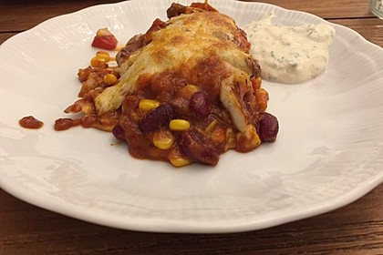 Mells mexikanische Enchilada-Lasagne 24