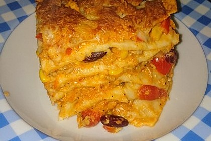 Mells mexikanische Enchilada-Lasagne 27