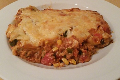 Mells mexikanische Enchilada-Lasagne 49