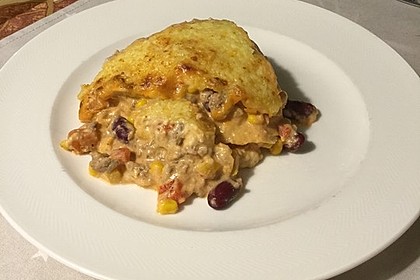 Mells mexikanische Enchilada-Lasagne 34