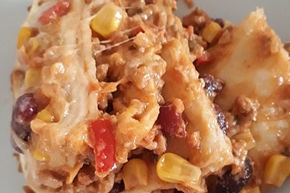 Mells mexikanische Enchilada-Lasagne 48